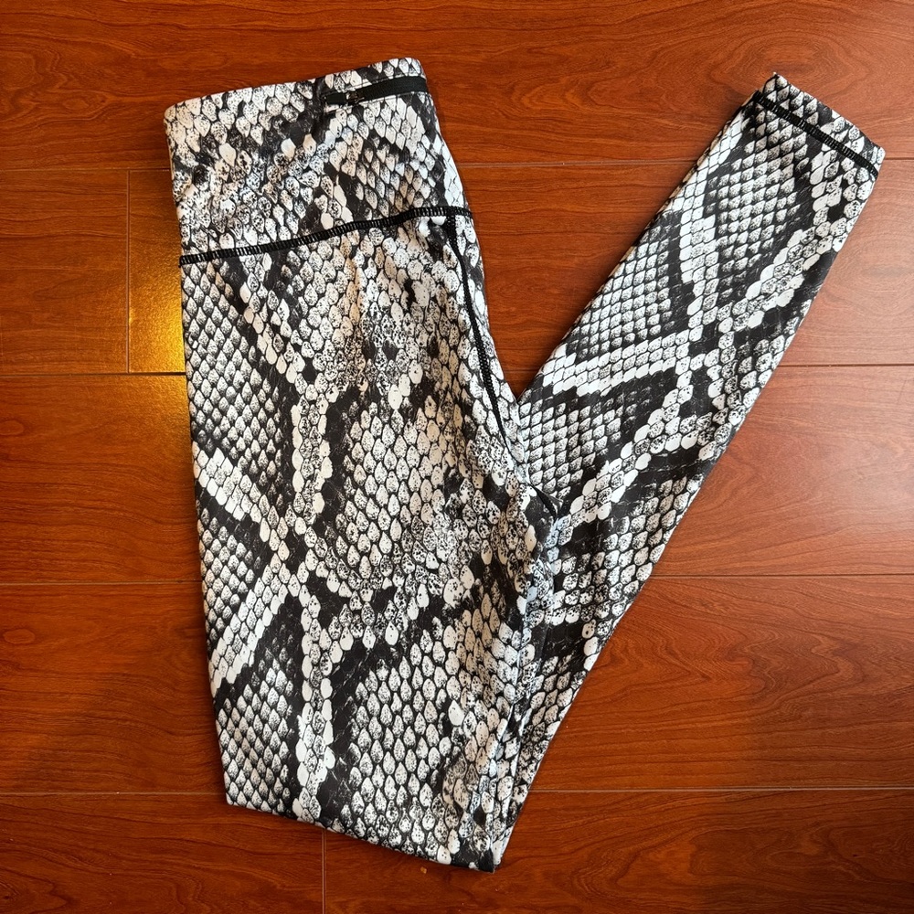 Snake Print Workout Pants by True Activewear